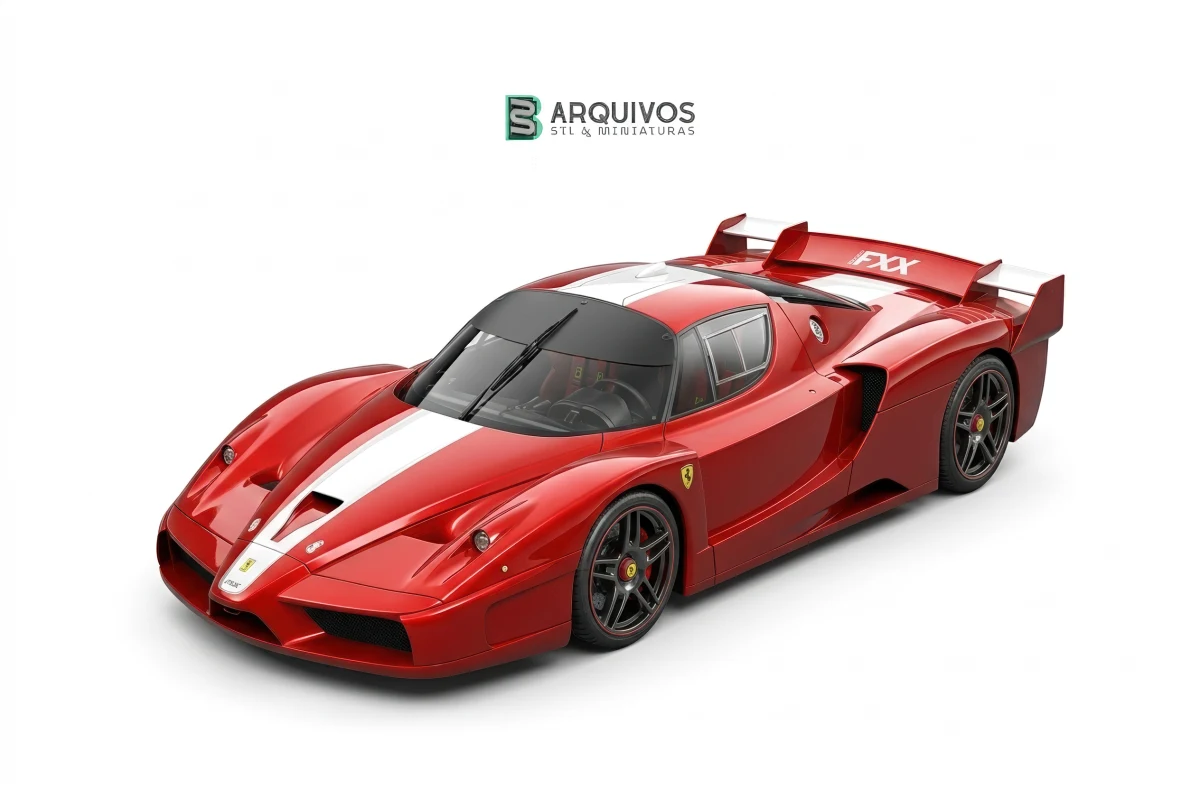 Modelo 3D STL - Ferrari-FXX-2008 — foto 4